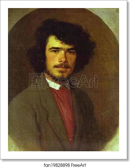 Free art print of Portrait of the Agronomist Vyunnikov by Ivan Kramskoy