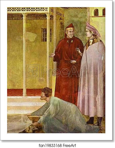 Free art print of Homage of a Simple Man. Detail by Giotto Free art print of Homage of a Simple Man. Detail by Giotto