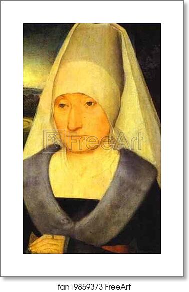 Free art print of Portrait of an Old Woman by Hans Memling Free art print of Portrait of an Old Woman by Hans Memling