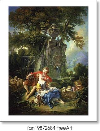 Free art print of An Autumn Pastoral by François Boucher Free art print of An Autumn Pastoral by François Boucher