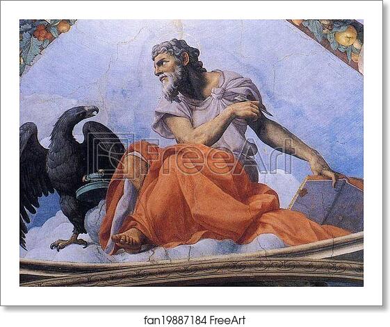 Free art print of St. John the Evangelist on Patmos by Agnolo Bronzino