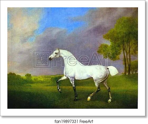Free art print of A Grey Horse by George Stubbs Free art print of A Grey Horse by George Stubbs