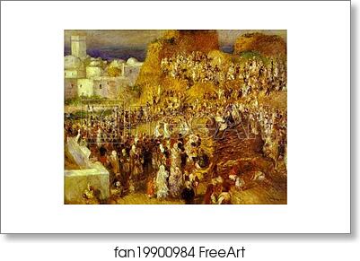 Free art print of The Mosque (Arab Holiday) by Pierre-Auguste Renoir