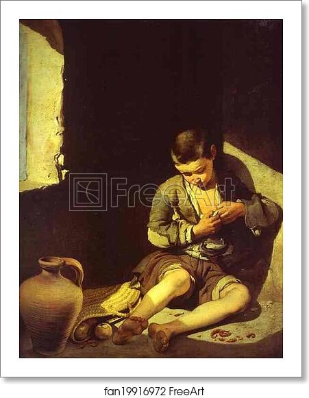Free art print of The Beggar Boy by Bartolomé Esteban Murillo Free art print of The Beggar Boy by Bartolomé Esteban Murillo
