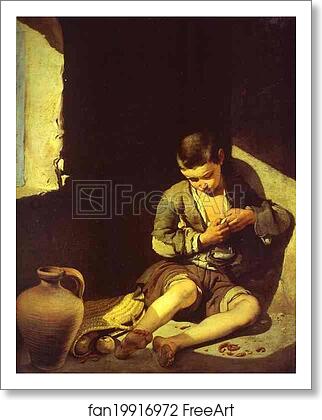 Free art print of The Beggar Boy by Bartolomé Esteban Murillo Free art print of The Beggar Boy by Bartolomé Esteban Murillo