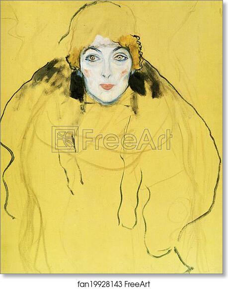 Free art print of Portrait of a Lady by Gustav Klimt