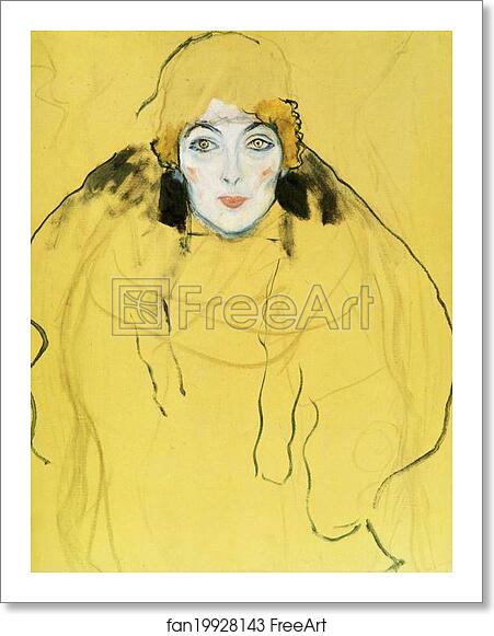 Free art print of Portrait of a Lady by Gustav Klimt Free art print of Portrait of a Lady by Gustav Klimt