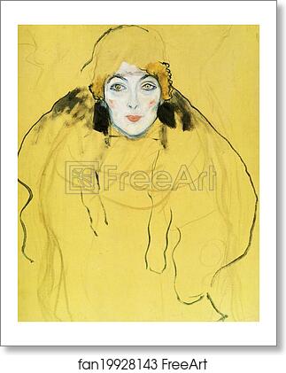 Free art print of Portrait of a Lady by Gustav Klimt