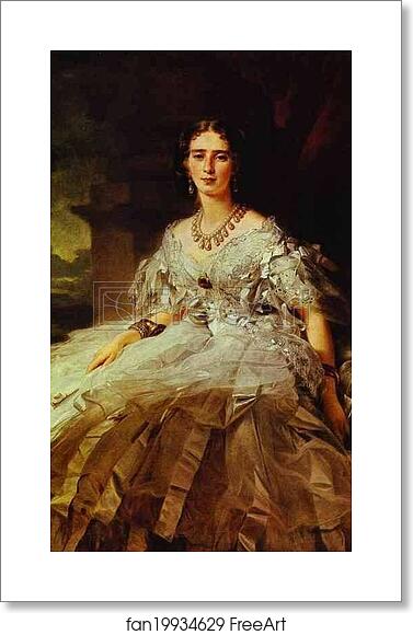 Free art print of Portrait of Princess Tatyana Alexanrovna Yusupova by Franz Xavier Winterhalter Free art print of Portrait of Princess Tatyana Alexanrovna Yusupova by Franz Xavier Winterhalter