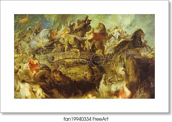 Free art print of The Battle of the Amazons by Peter Paul Rubens Free art print of The Battle of the Amazons by Peter Paul Rubens