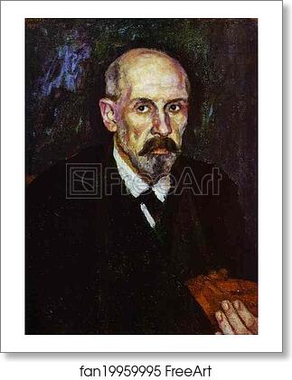 Free art print of Portrait of a Man with Hurt Hand by Vasily Surikov