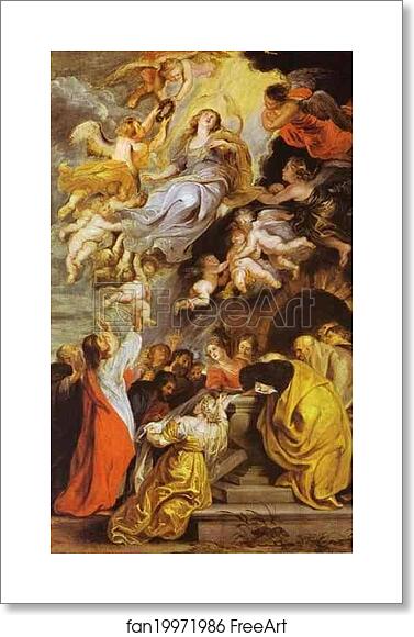 Free art print of The Assumption of the Virgin by Peter Paul Rubens Free art print of The Assumption of the Virgin by Peter Paul Rubens