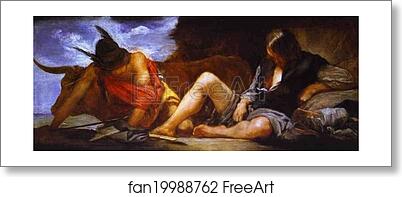 Free art print of Mercury and Argus by Diego Velázquez Free art print of Mercury and Argus by Diego Velázquez
