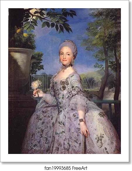 Free art print of Maria Luisa of Parma by Anton Raphael Mengs Free art print of Maria Luisa of Parma by Anton Raphael Mengs