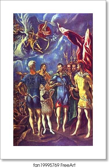 Free art print of The Martyrdom of St. Maurice by El Greco Free art print of The Martyrdom of St. Maurice by El Greco