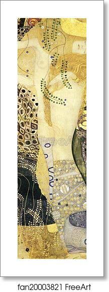 Free art print of Watersnakes by Gustav Klimt Free art print of Watersnakes by Gustav Klimt