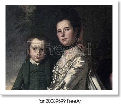 Free art print of Portrait of a Lady and a Child. Detail by George Romney Free art print of Portrait of a Lady and a Child. Detail by George Romney