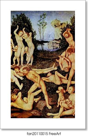 Free art print of The Silver Age by Lucas Cranach The Elder Free art print of The Silver Age by Lucas Cranach The Elder