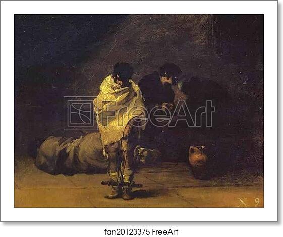 Free art print of Prison Scene by Francisco De Goya Y Lucientes Free art print of Prison Scene by Francisco De Goya Y Lucientes