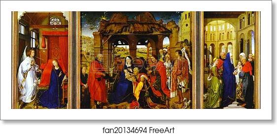 Free art print of St. Columba Altarpiece by Rogier Van Der Weyden Free art print of St. Columba Altarpiece by Rogier Van Der Weyden