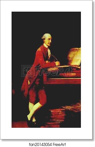 Free art print of Johann Christian Fischer by Thomas Gainsborough Free art print of Johann Christian Fischer by Thomas Gainsborough