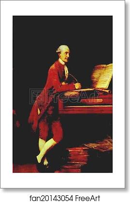 Free art print of Johann Christian Fischer by Thomas Gainsborough Free art print of Johann Christian Fischer by Thomas Gainsborough