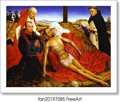 Free art print of Lamentation of Christ by Rogier Van Der Weyden