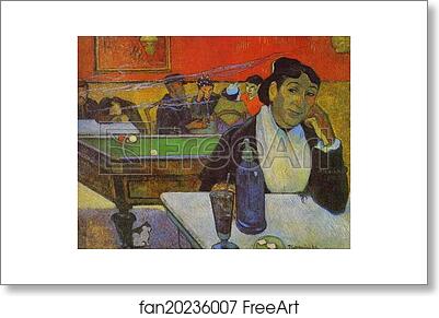 Free art print of Night Café at Arles by Paul Gauguin