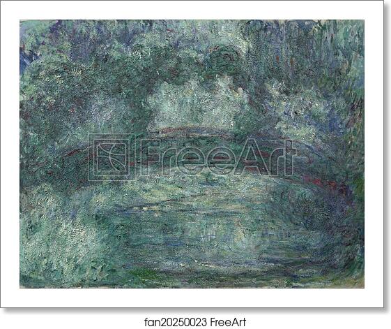 Free art print of The Japanese bridge by Claude Monet Free art print of The Japanese bridge by Claude Monet