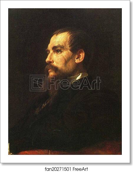 Free art print of Captain Sir Richard Burton by Frederick Leighton Free art print of Captain Sir Richard Burton by Frederick Leighton