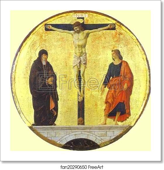 Free art print of The Crucifixion by Francesco Del Cossa Free art print of The Crucifixion by Francesco Del Cossa
