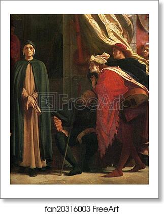 Free art print of Dante in Exile. Detail by Frederick Leighton