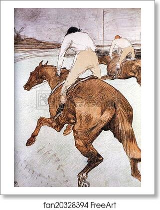 Free art print of The Jockey by Henri De Toulouse-Lautrec Free art print of The Jockey by Henri De Toulouse-Lautrec