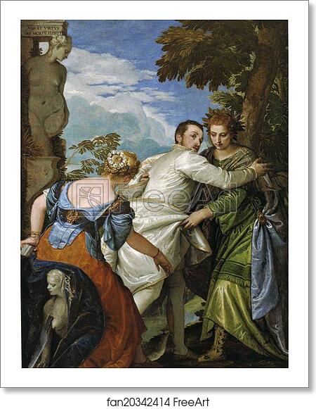 Free art print of Allegory of Virtue and Vice (The Choice of Hercules ...