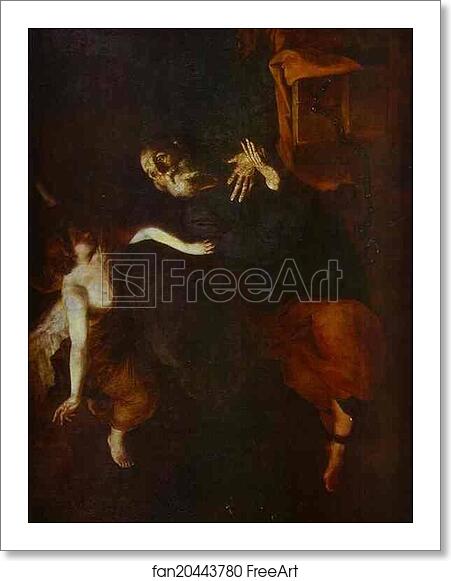 Free art print of The Deliverance of St. Peter from Prison by Jusepe De Ribera Free art print of The Deliverance of St. Peter from Prison by Jusepe De Ribera