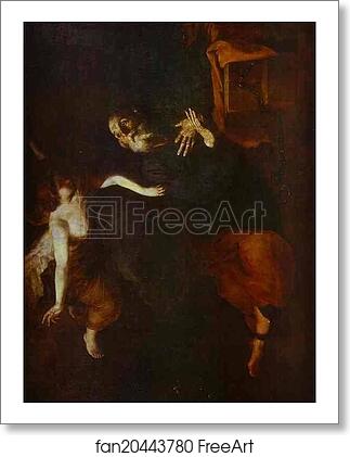 Free art print of The Deliverance of St. Peter from Prison by Jusepe De Ribera