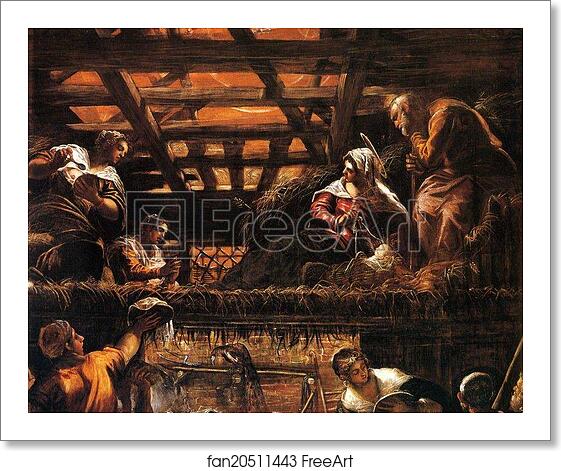 Free art print of Adoration of the Shepherds. Detail by Jacopo Robusti, Called Tintoretto Free art print of Adoration of the Shepherds. Detail by Jacopo Robusti, Called Tintoretto