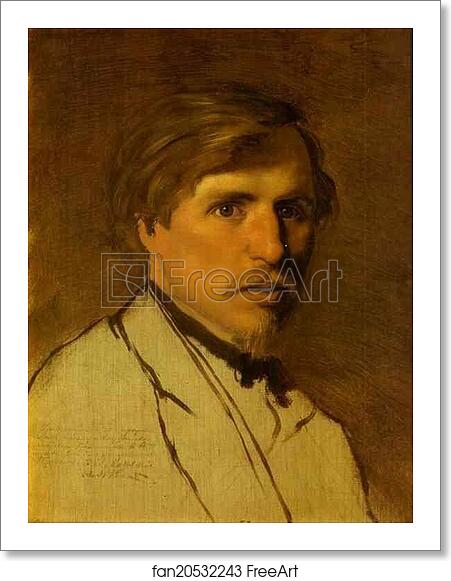 Free art print of Portrait of the Artist Illarion Prianishnikov by Vasily Perov Free art print of Portrait of the Artist Illarion Prianishnikov by Vasily Perov