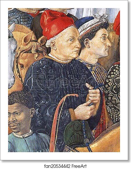 Free art print of Procession of the Magus Balthazar. Detail by Benozzo Gozzoli Free art print of Procession of the Magus Balthazar. Detail by Benozzo Gozzoli