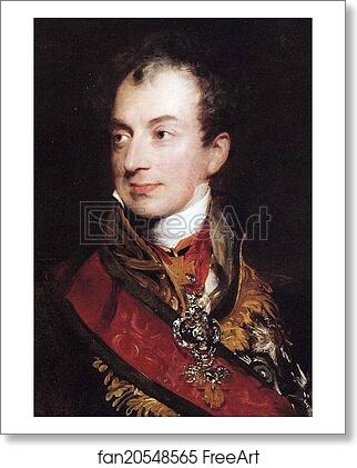 Free art print of Clemens Lothar Wenzel, Prince Metternich (1773-1859). Detail by Sir Thomas Lawrence Free art print of Clemens Lothar Wenzel, Prince Metternich (1773-1859). Detail by Sir Thomas Lawrence