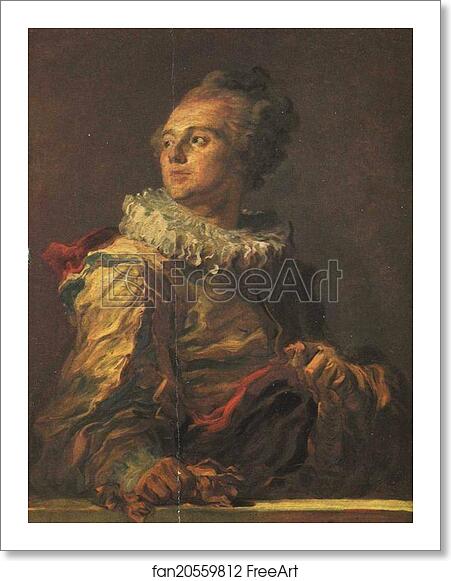 Free art print of Portrait of a Young Man ("The Actor") by Jean-Honoré Fragonard Free art print of Portrait of a Young Man ("The Actor") by Jean-Honoré Fragonard