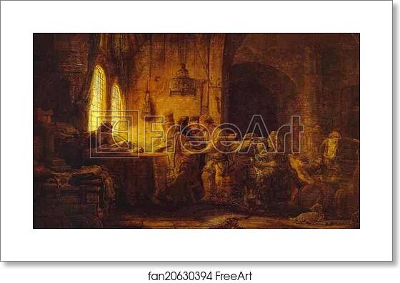 Free art print of The Parable of the Laborers in the Vineyard by Rembrandt Harmenszoon Van Rijn Free art print of The Parable of the Laborers in the Vineyard by Rembrandt Harmenszoon Van Rijn