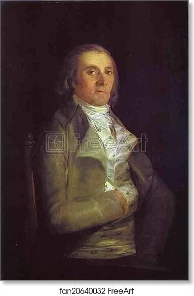 Free art print of Portrait of Andrés del Peral by Francisco De Goya Y Lucientes
