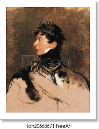 Free art print of King George IV by Sir Thomas Lawrence