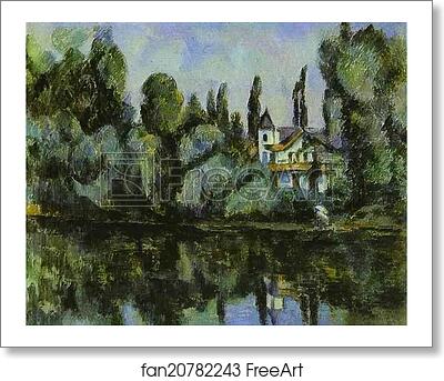 Free art print of The Banks of the Marne by Paul Cézanne Free art print of The Banks of the Marne by Paul Cézanne