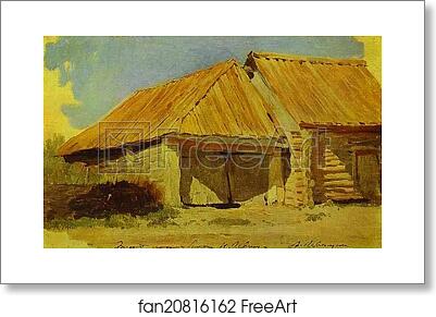 Free art print of Barns by Isaac Levitan