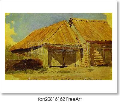 Free art print of Barns by Isaac Levitan Free art print of Barns by Isaac Levitan