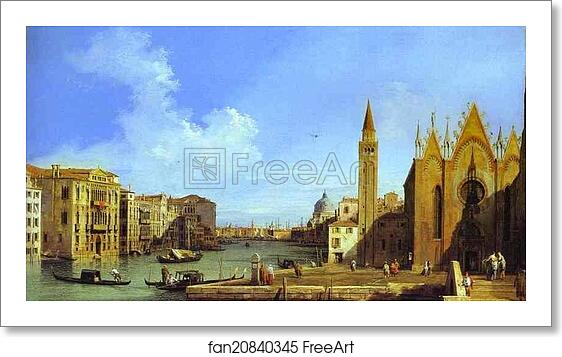 Free art print of Grand Canal: from Santa Maria della Carità to the Bacino di San Marco by Giovanni Antonio Canale, Called Canaletto Free art print of Grand Canal: from Santa Maria della Carità to the Bacino di San Marco by Giovanni Antonio Canale, Called Canaletto