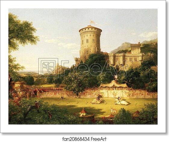Free art print of The Past by Thomas Cole
