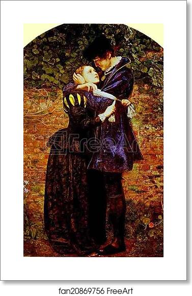 Free art print of A Huguenot, on St. Bartholomew's Day Refusing to Shield Himself from Danger by Wearing the Roman Catholic Badge by Sir John Everett Millais Free art print of A Huguenot, on St. Bartholomew's Day Refusing to Shield Himself from Danger by Wearing the Roman Catholic Badge by Sir John Everett Millais